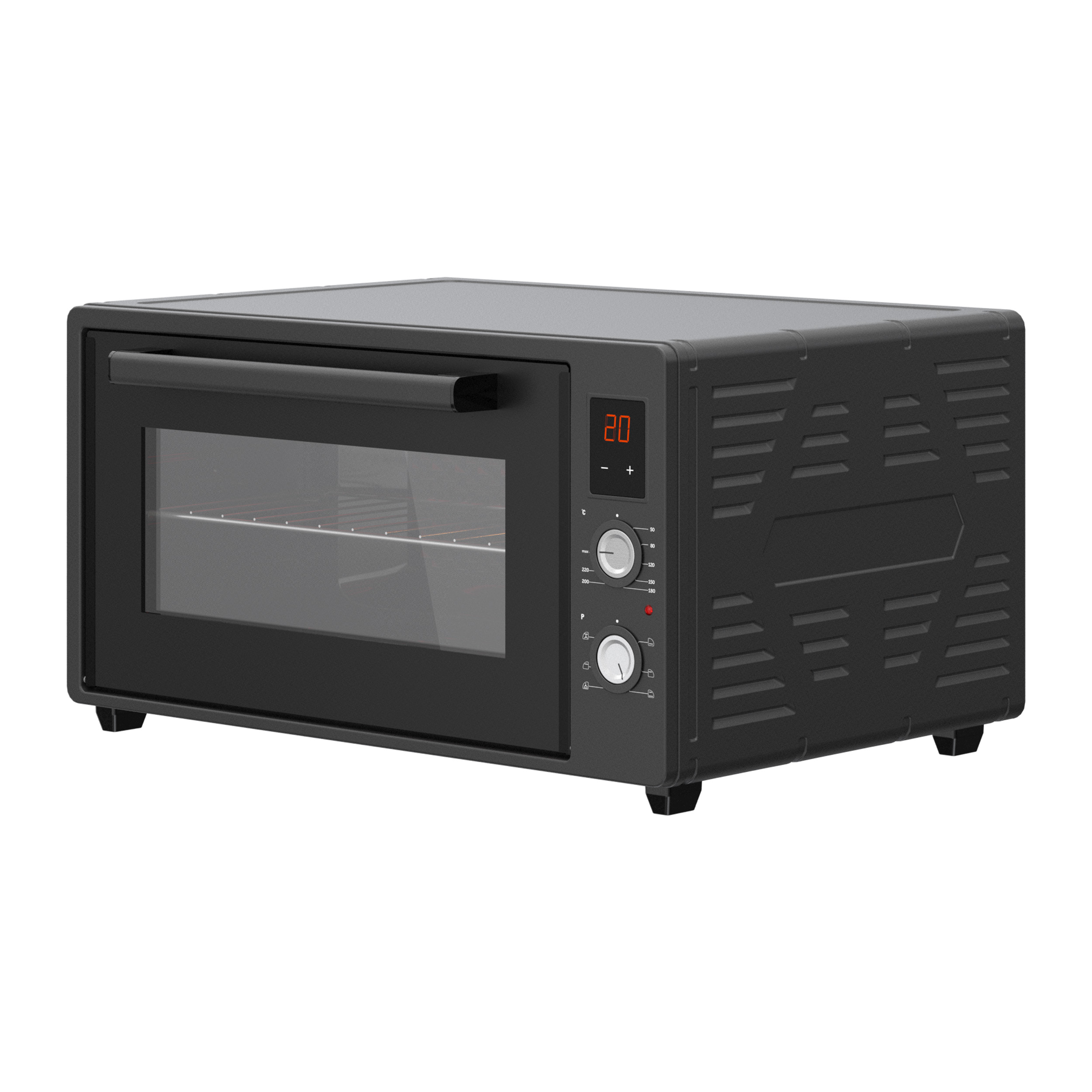 45L Digital Control Mini Oven Tectone Home Appliances